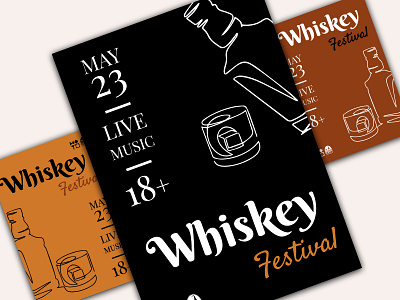 Wiskey Fest graphic design