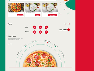 Papa John's Pizza food italian food italian pizza italy la siesta papa johns pizza pizzaria pizzeria restaurant ui ux