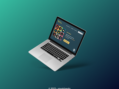 Landing Page - Vinyl Store Website (Music Store Website) landingpage ui uidesign uiux ux website websitedesign