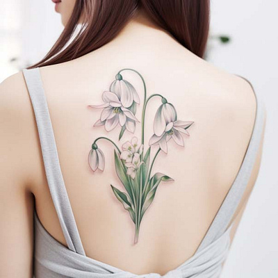 Snowdrop Tattoo: Celebrate Life with the Snowdrop Birth Flower snowdrop snowdrop birth flower tattoo snowdrop tattoo