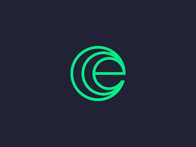 Letter e logo brand branding company evolution evolve grow up identity letter e lettermark e logo design logomark mark modern monogram e saas simple symbol tech technology visual