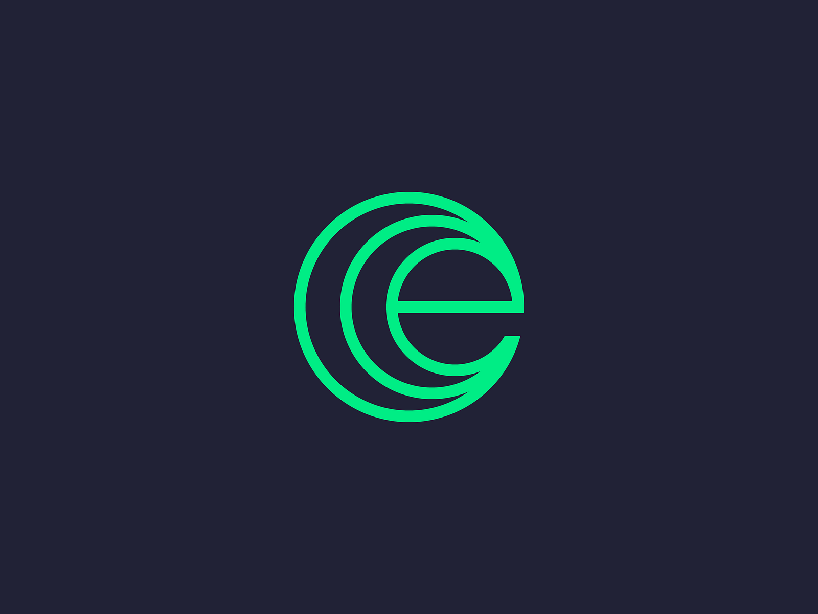 Letter e logo by Faikar | Logo Designer on Dribbble