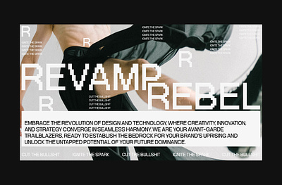 REBEL - brand voice expression branding design logo