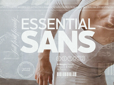 Essential Sans 16 Font Typeface branding typeface bundle fashion font font collections font download font logo font pack font pair sans serif sans serif display font