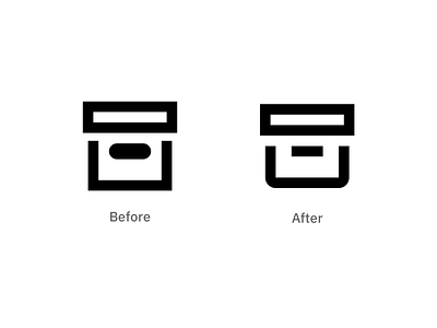 Simplenote icon system, before and after after app archive before custom icons design icon simplenote system ui visual improvement