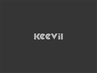 Keevil- clothing brand logo businesslogo clothinglogo creativelogo ecommercelogo flatlogo iconlogo minimallogo shoplogo wordmarklogo