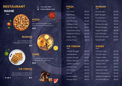 Menu designs graphic design illustrations menu menu design motion graphics