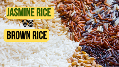 Jasmine Rice VS Brown Rice jasmine rice vs brown rice rice