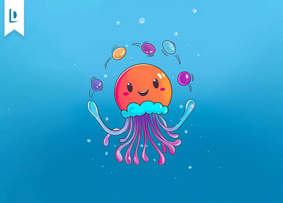 Cartoon Illustrations 80s adobe illustrator art cartoon colorful design donut fun illustration ocean playful procreate sea sticker