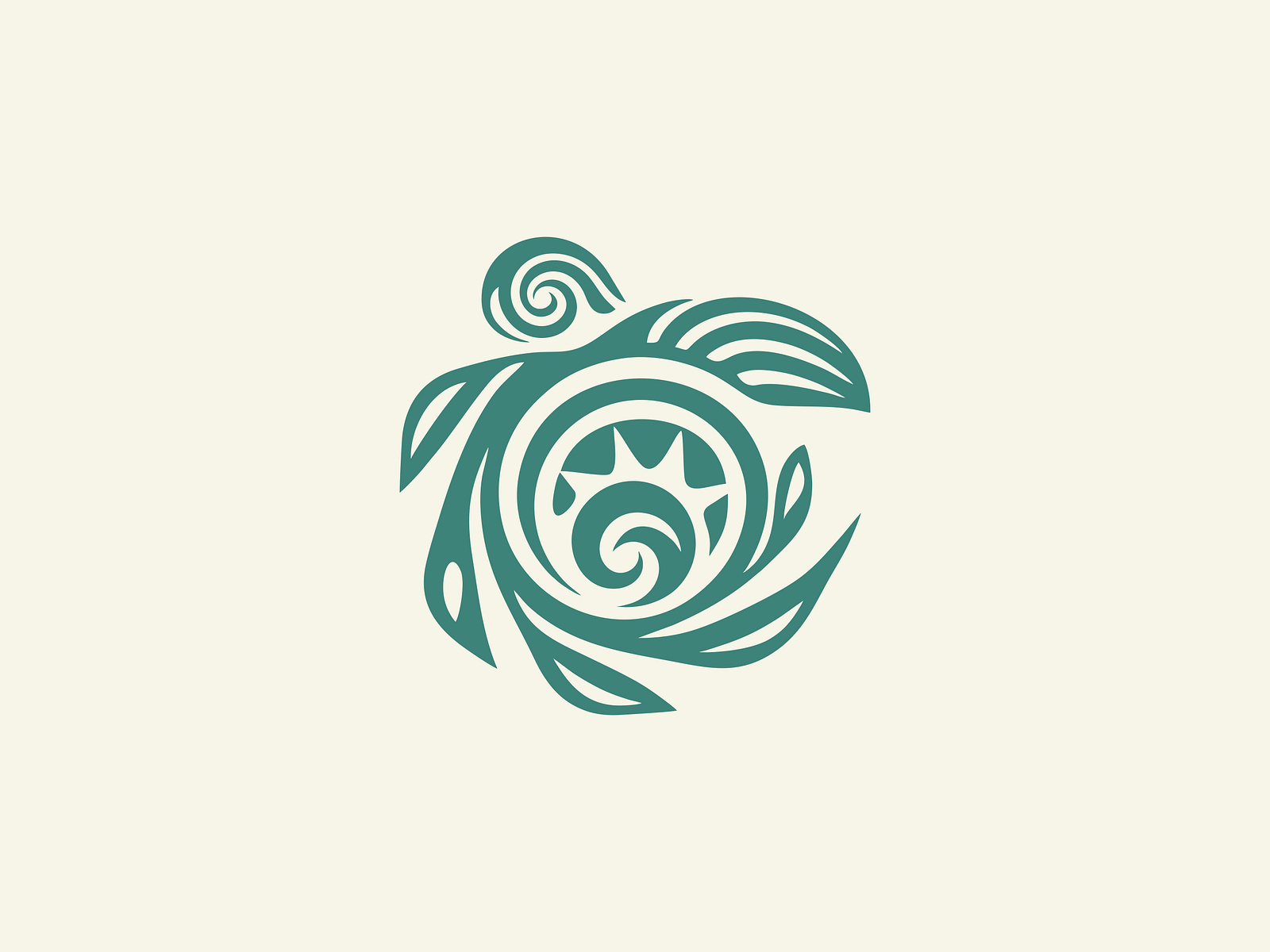 A Minimalist Turtle Logo by Andika Raflesianto on Dribbble