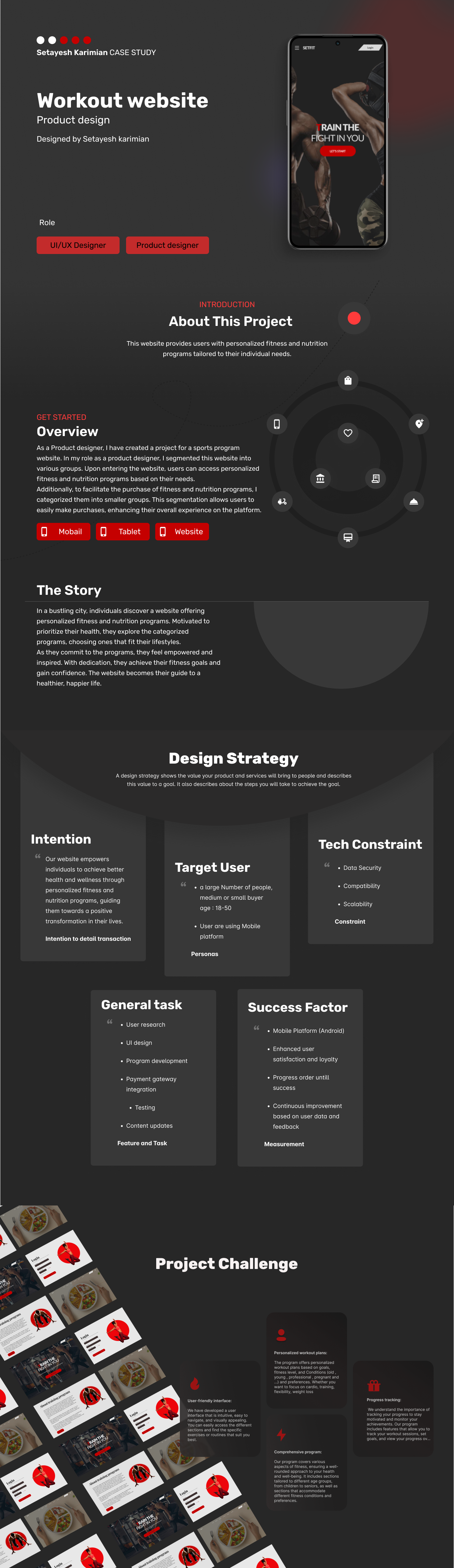 Online Workout Programs fitnessjourney fitnessrevolution gymtraining healthandwellness hometraining ui uiuxdesign workoutprogram