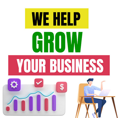 we help grow your business ads ecpert design dropdhippping website droppshoping store dropshippingstore facebook ads illustration instagram ds marketerbabu shopify store