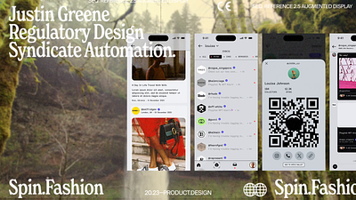 SPIN.FASHION— app design ios nft ui web3