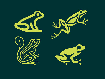 LOGO - FROG 2024 branding design frog graphic design green icon identity illustration jump logo marks symbol ui water