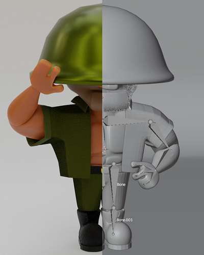 3D Soldier 3d 3dcharacter character design game graphic design soldier war