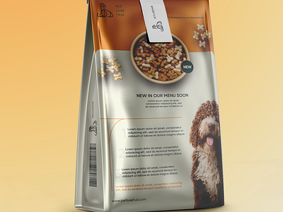 pet food branding design graphic design ui