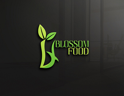 Blossom Food logo my recent work graphic design logo minimalist logo unique logo