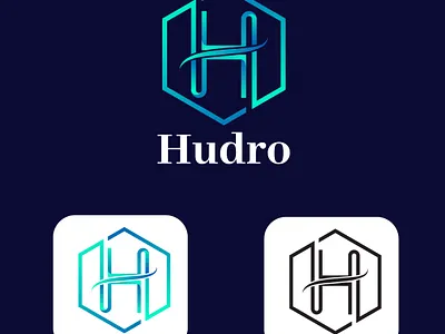 Hudro Logo Design branding creative logo custom logo design graphic design illustration logo logodesign logos ui