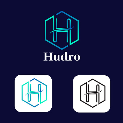 Hudro Logo Design branding creative logo custom logo design graphic design illustration logo logodesign logos ui