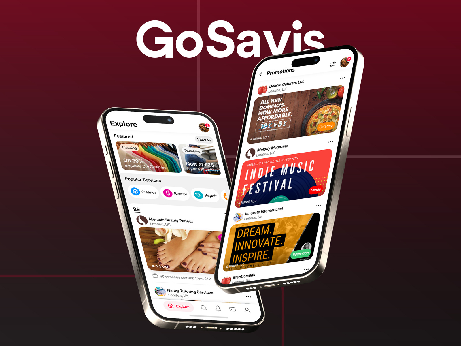GoSavis - On-demand Mobile App Design for Customers app design app designer behance delivery app design app design trends dribbble figma graphic design mobile app design on demand app on demand app design on demand mobile app ui design typography ui ui design ui designers ui trends ux ux design