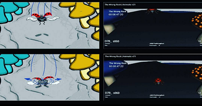 "The Wrong Rock" Storyboard panel animation character design design illustration visual development