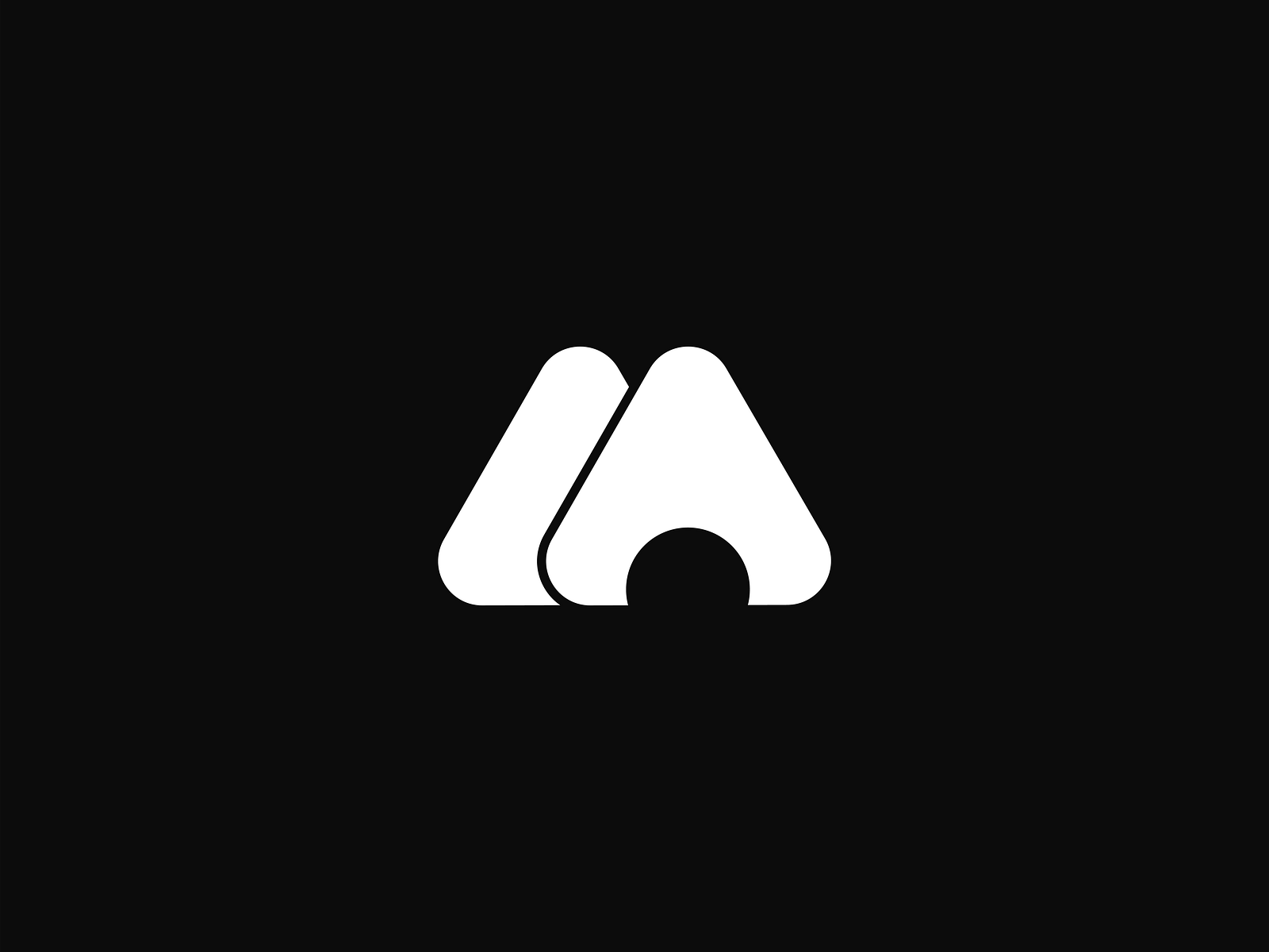 A letter mark logo design by Rajin Ahmed on Dribbble