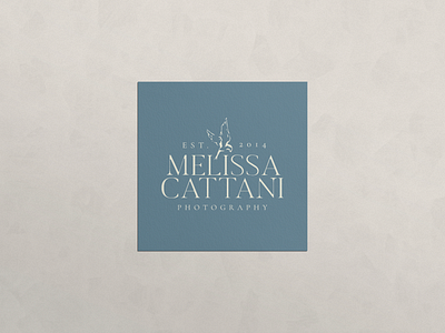 Melissa Cattani Photography Brand Identity brand identity branding design graphic design logo logo design marketing photography