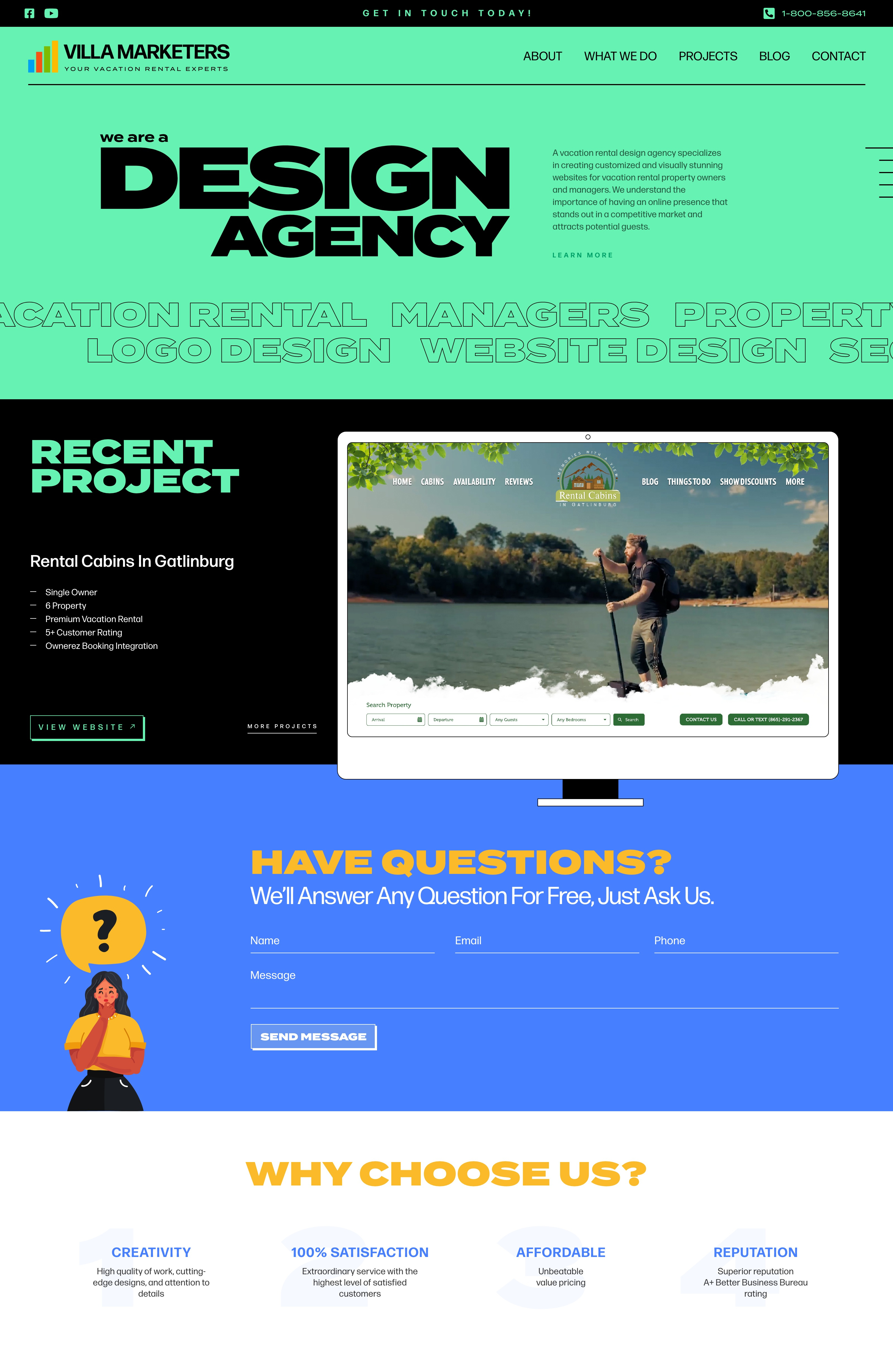 Vacation Rental Website Design Agency vacation rental website design wordpress