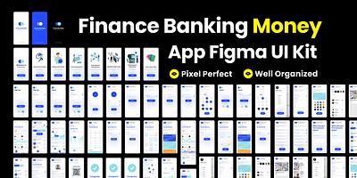 Finance Banking Money Mobile App | Figma | Flutter app design figma finance finance app finance app design flutter mobile app mobile application mobile design ui uiux ux