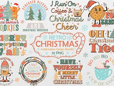 Christmas Sublimation Design Bundle symbol