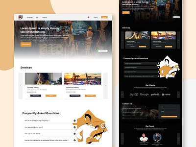 Enco Tec (E-learning Platform) dark e commerce e learning figma platform ui web website design