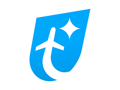 Juara Wisata airpiane blue icon indonesia logo star tourism turkey