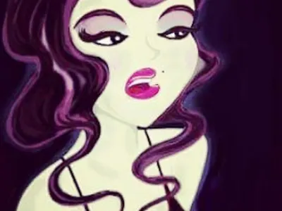 Sifrina character design design illustration pinup