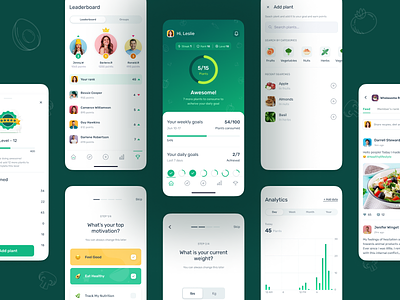 Your nutrition done right app best health app design best of dribbble best of dribble design diet app design graphic design illuminz new on dribbble nutrition app design ui