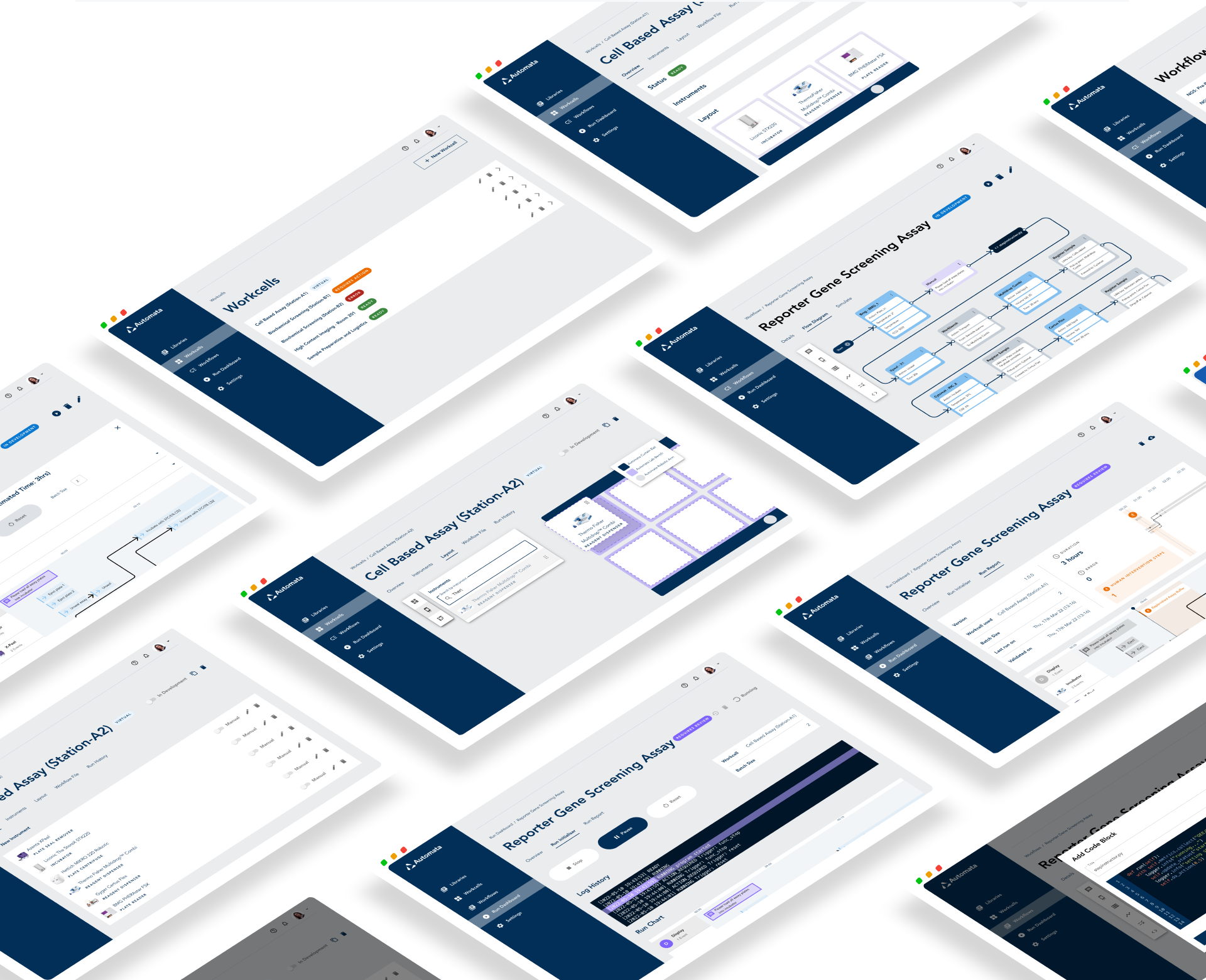 Automata Lab Platform Design by Jamie Wong on Dribbble