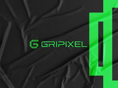 Gripixel Logo Design brand identity branding crypto logo g logo g pixel logo lettermark logo logo design logo designer logodesign logodesigner logotype modern logo pixel logo popular logo popular shot startup logo typo logo unique creation unique logo