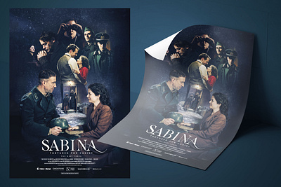 Sabina Movie Poster: Voice of the Martyrs design illustration movie photoshop poster