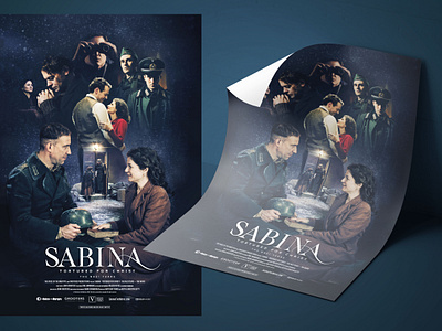 Sabina Movie Poster: Voice of the Martyrs design illustration movie photoshop poster