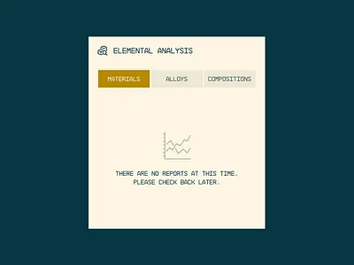 Sci-Fi dashboard card card clean dashboard empty state game minimal solarized starfield tabs ui