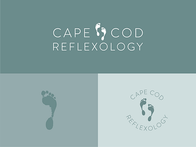 Logo • Cape Cod Reflexology branding logo design visual identity