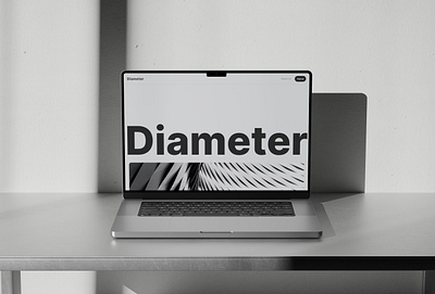 Diameter agency animation app branding design digital marketing figma framer graphic design icon illustration logo startup template typography ui ux vector web design website