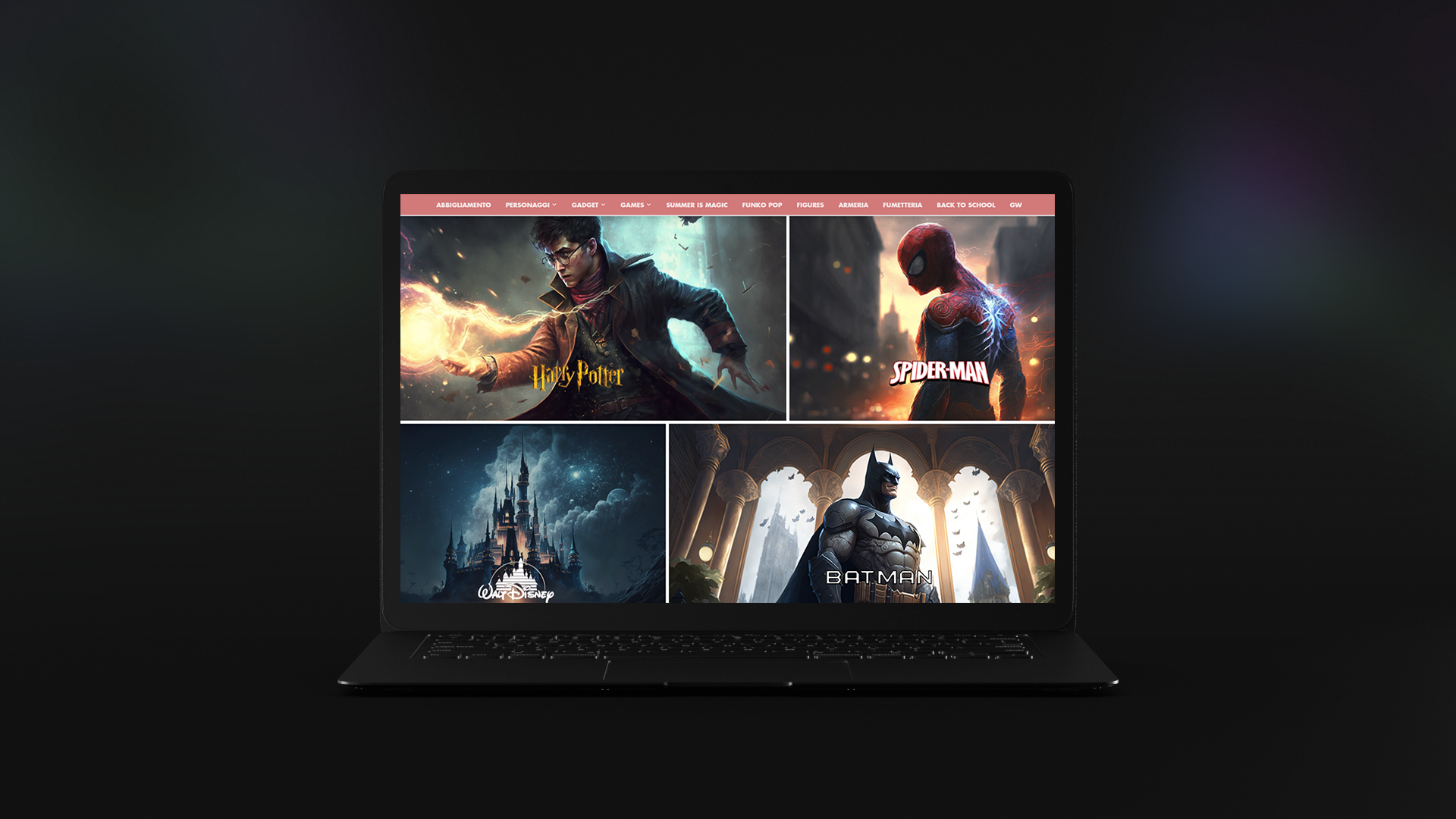 Magic Dreams e-commerce agency design e commerce ecommerce illustration shopify software ui