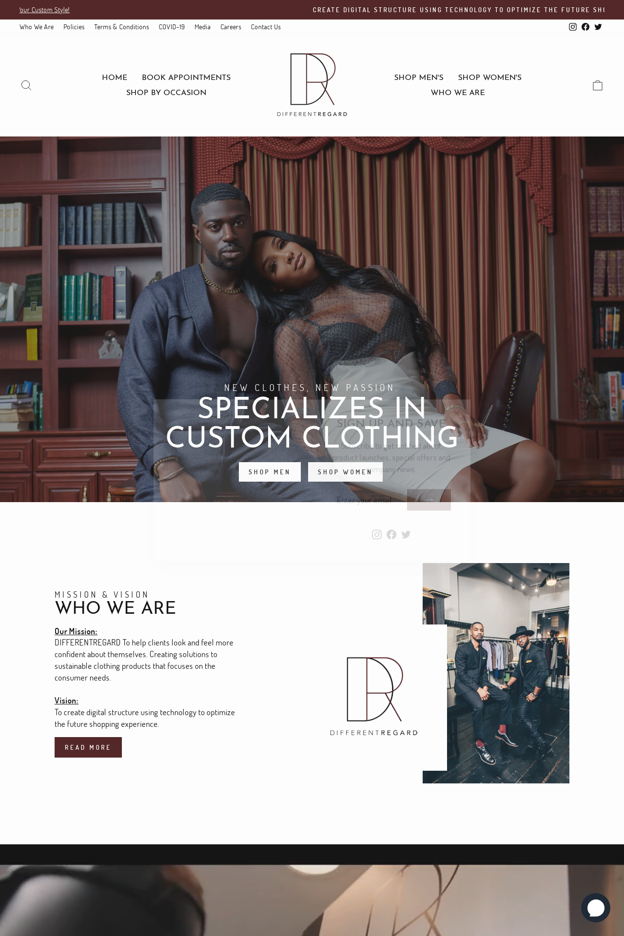 Web Design: Different Regard differentregard