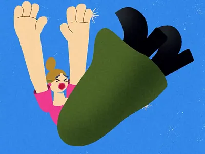 International Women's Day card 2d animation animated video animation character animation character design illustration