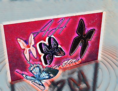 AH Butterflies 4 3d animation branding design graphic design illustration logo motion graphics