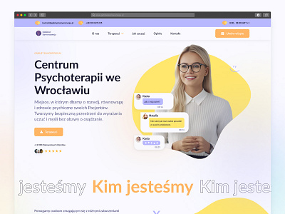 Web app for psychotherapy office calendar color design landing page motion graphics office psychology psychotherapy ui ux webapp website wireframe