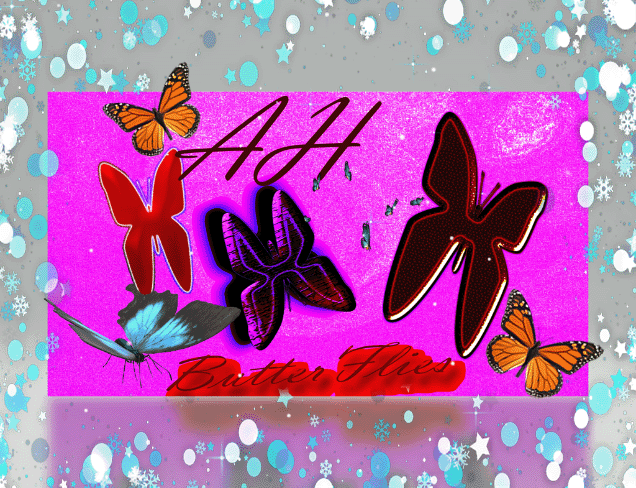 AH Butterflies 5 3d animation branding design graphic design illustration logo motion graphics