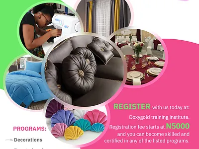 Flyer for DoxyGold business flyer graphic design