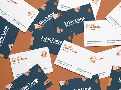 Business Cards • Lilac Lane branding business card logo visual identity