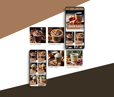 COFFEE TIME branding cafe coffee figma graphic design ui user experience user interface web design